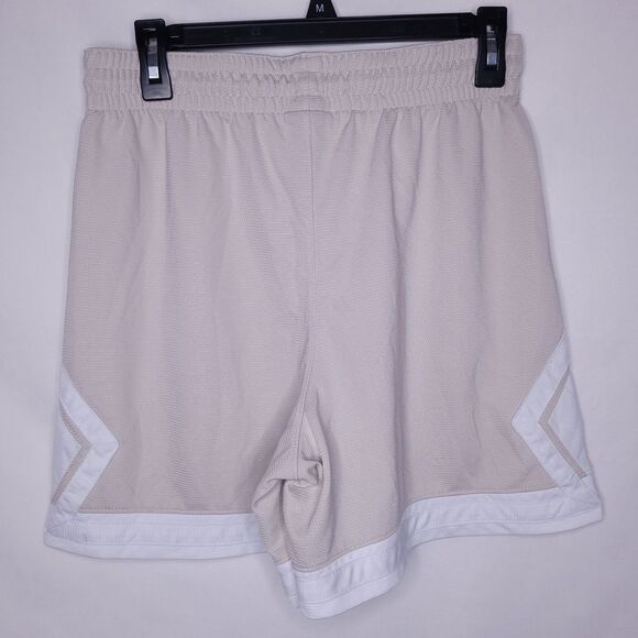 Jordan Shorts Womens Medium Desert Sand Diamond - Picture 2 of 5